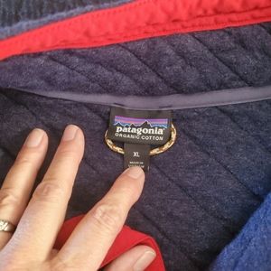 PATAGONIA MEN ORGANIC COTTON QUILT SNAP T PULLOVER